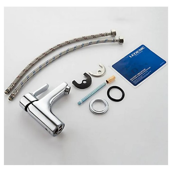 Смеситель для раковины Ledeme L1003 - фото 7