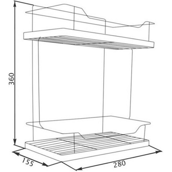 Полка Potato P330-2 - фото 3