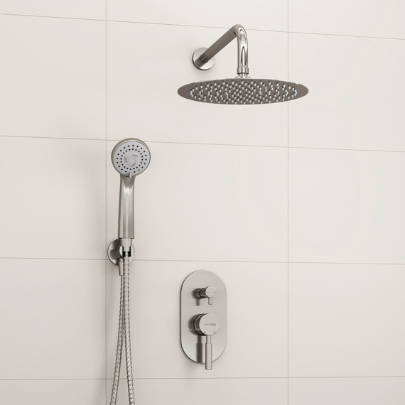 Душевая система для душа WasserKraft A16421, хром матовый - фото 7