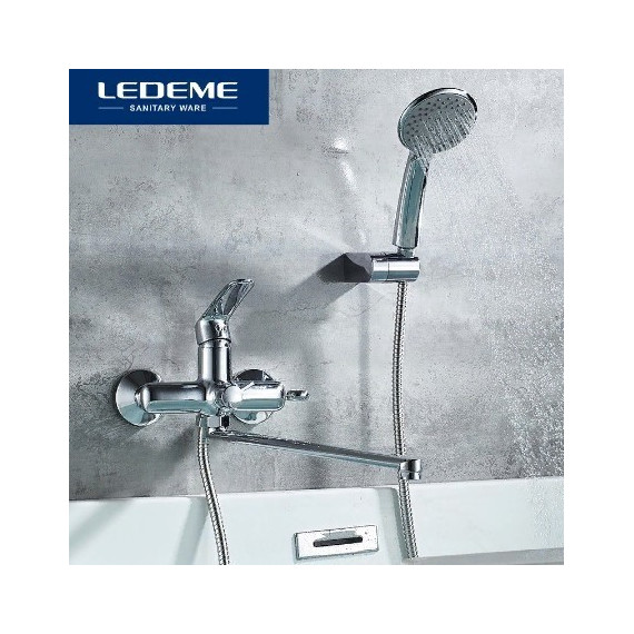 Смеситель для ванны Ledeme L2272 - фото 2