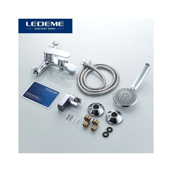 Смеситель для ванны Ledeme L3272 - фото 6