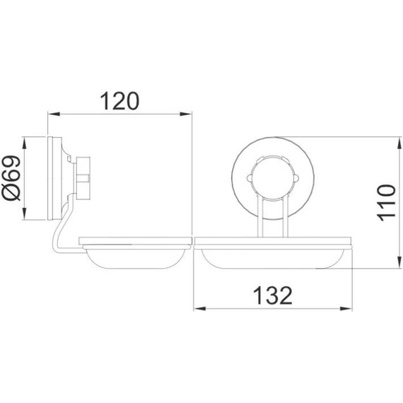 Мыльница Potato P7902 - фото 3