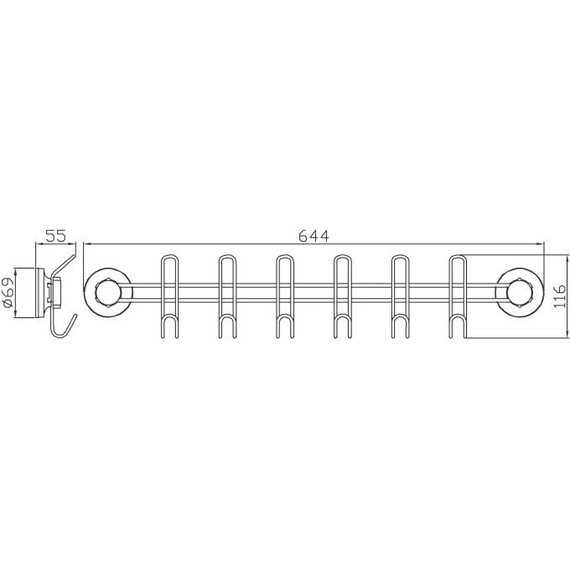 Набор крючков Potato P7914-6 - фото 5