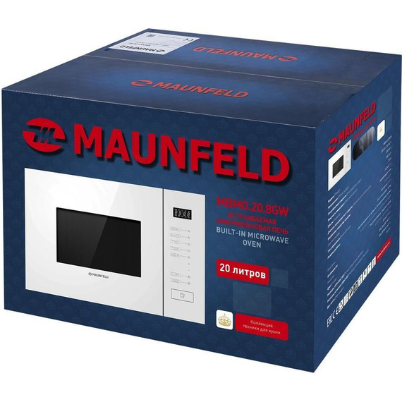 Встраиваемая микроволновая печь Maunfeld MBMO.20.8GW - фото 14