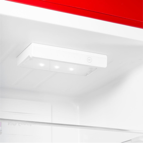 Двухкамерный холодильник Maunfeld MFF186NFRR - фото 10