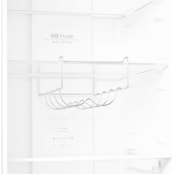 Двухкамерный холодильник Maunfeld MFF186NFRR - фото 11