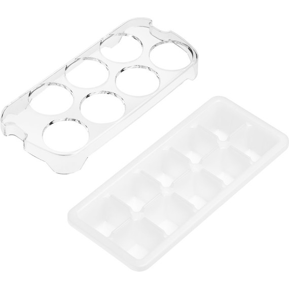 Двухкамерный холодильник Maunfeld MFF186NFRR - фото 13