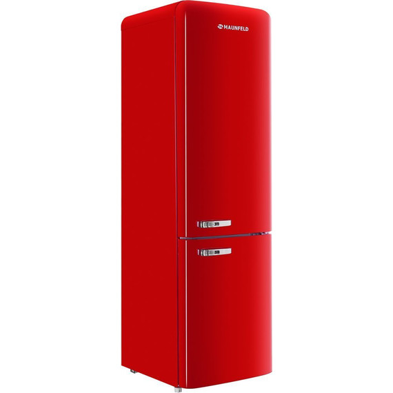 Двухкамерный холодильник Maunfeld MFF186NFRR - фото 4