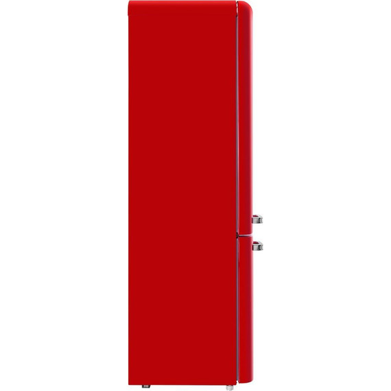 Двухкамерный холодильник Maunfeld MFF186NFRR - фото 5