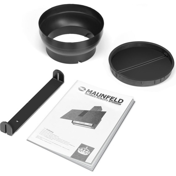 Вытяжка Maunfeld Aurora 90 Black matted (чёрное стекло) - фото 15