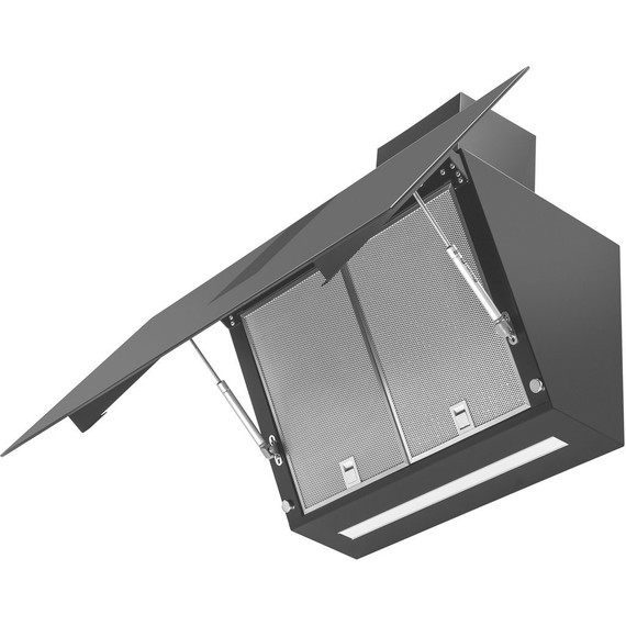 Вытяжка Maunfeld Aurora 90 Black matted (чёрное стекло) - фото 3