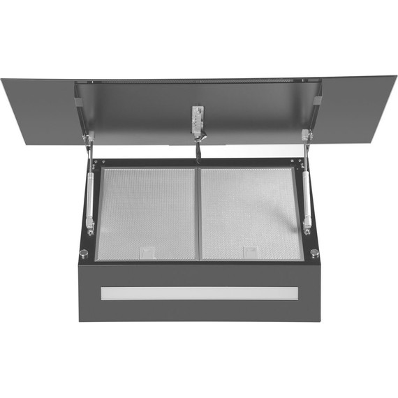 Вытяжка Maunfeld Aurora 90 Black matted (чёрное стекло) - фото 5