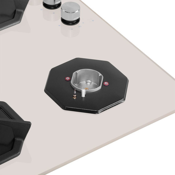 Газовая варочная поверхность Maunfeld EGHG.64.2CBG/G (бежевое стекло) - фото 13