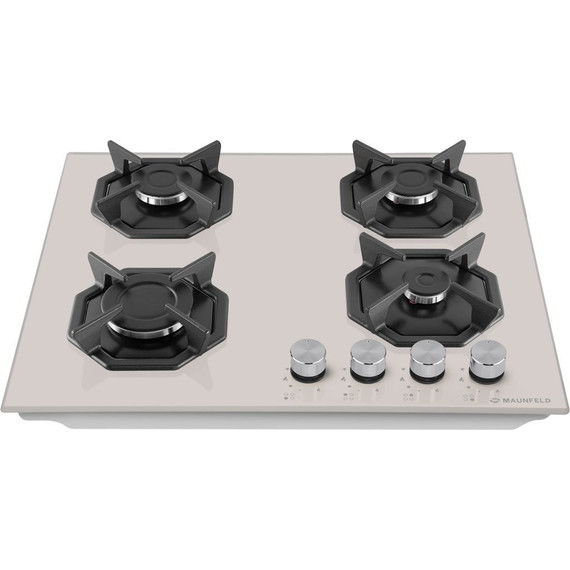 Газовая варочная поверхность Maunfeld EGHG.64.2CBG/G (бежевое стекло) - фото 5