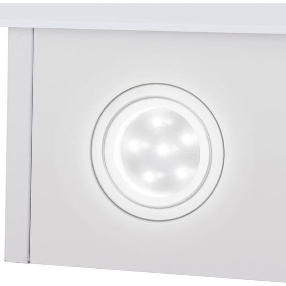 Вытяжка Maunfeld Cascada 60 Glass White (белое стекло) - фото 11