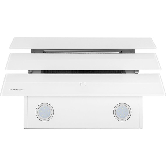 Вытяжка Maunfeld Cascada 60 Glass White (белое стекло) - фото 2