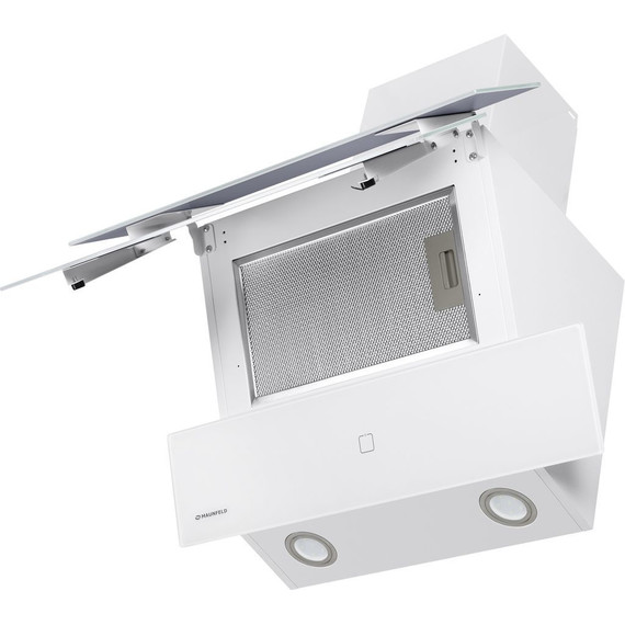 Вытяжка Maunfeld Cascada 60 Glass White (белое стекло) - фото 5