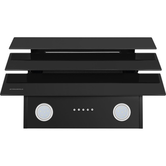 Вытяжка Maunfeld Cascada Push 60 Glass Black (чёрное стекло) - фото 4