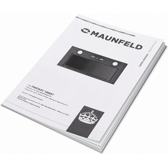 Вытяжка Maunfeld Fantasy 1000ST 60 White Glass (белое стекло) - фото 12