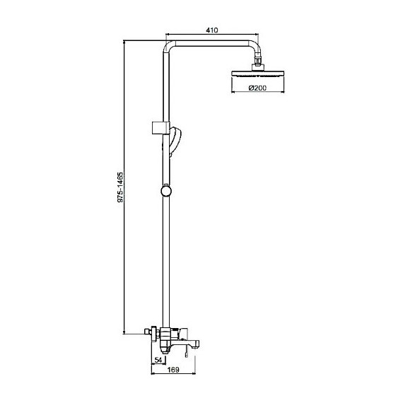 Душевая стойка Gappo G2402 - фото, картинка 11 Душевая стойка Gappo G2402 - фото 11