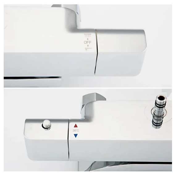 Душевая стойка с термостатом Gappo G2407-40 - фото, картинка 7 Душевая стойка с термостатом Gappo G2407-40 - фото 7