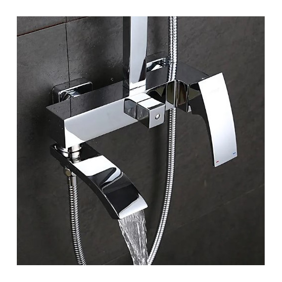 Душевая стойка со смесителем Gappo G2407 - фото, картинка 4 Душевая стойка со смесителем Gappo G2407 - фото 4