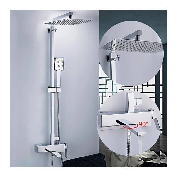 Душевая стойка со смесителем телескопическая Gappo G2418 - фото, картинка 2 Душевая стойка со смесителем телескопическая Gappo G2418 - фото 2