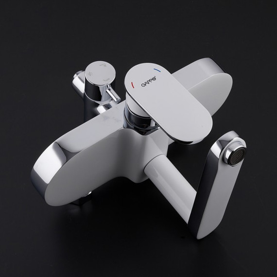 Душевая стойка Gappo Furai G2419-8, белый/хром - фото, картинка 3 Душевая стойка Gappo Furai G2419-8, белый/хром - фото 3