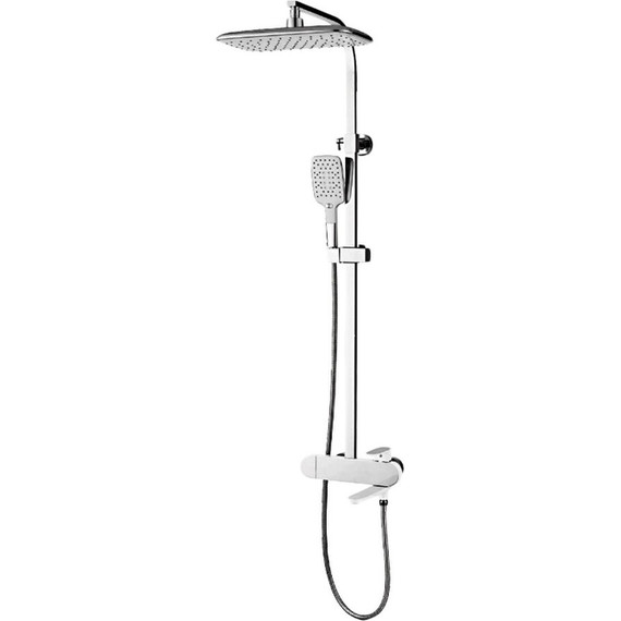 Душевая стойка Gappo G2483-8, белый/хром - фото 