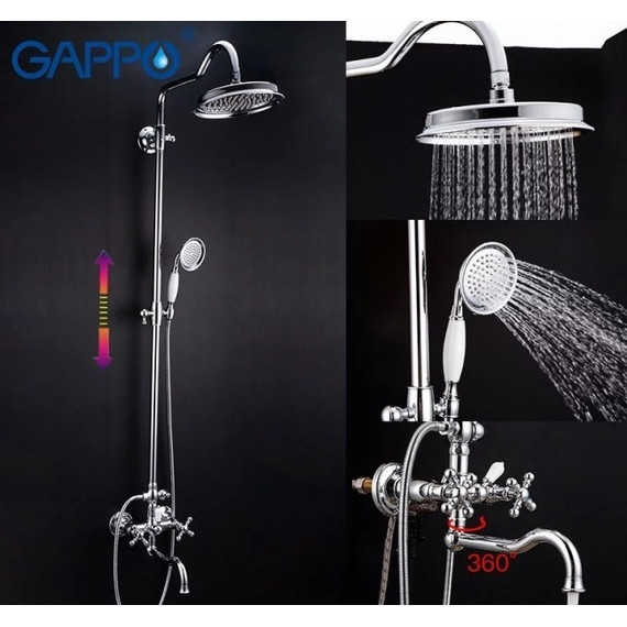 Душевая стойка Gappo G2489 - фото 2