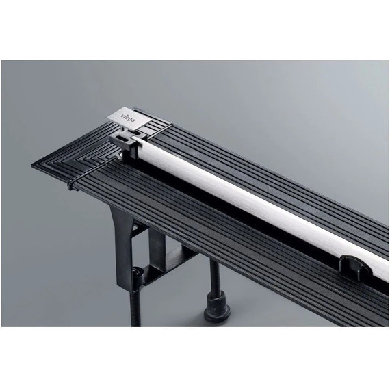 Трап Viega Advantix Vario 704353, обрезной в комплекте с матовой дизайн-вставкой, размером 300-1200 мм. - фото 5