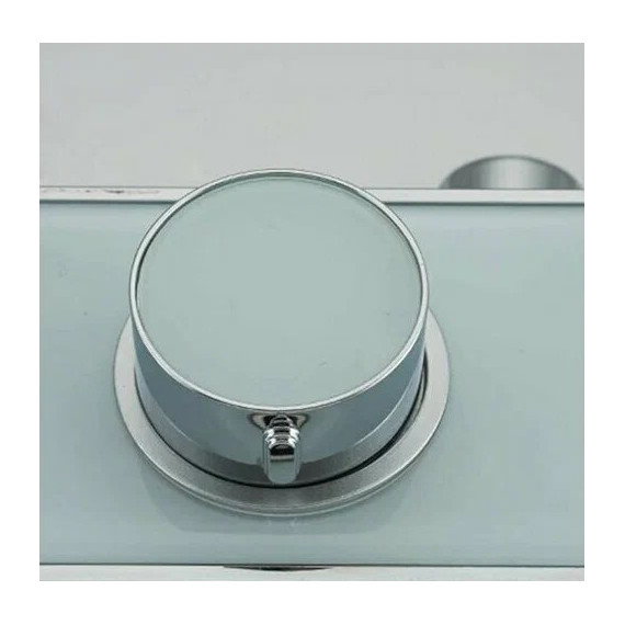 Душевая стойка с термостатом Gappo G2495-1, белый/хром, Цвет производителя: хром - фото, картинка 7 Душевая стойка с термостатом Gappo G2495-1, белый/хром, Цвет производителя: хром - фото 7