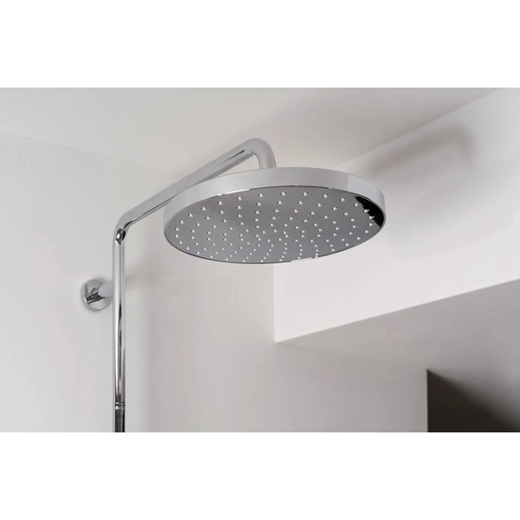 Душевая стойка с термостатом Jacob Delafon Atom E26237-CP - фото, картинка 5 Душевая стойка с термостатом Jacob Delafon Atom E26237-CP - фото 5