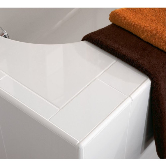 Ванна квариловая Villeroy&Boch Oberon 180x80 см UBQ180OBE2V-01 с ножками - фото, картинка 4 Ванна квариловая Villeroy&Boch Oberon 180x80 см UBQ180OBE2V-01 с ножками - фото 4