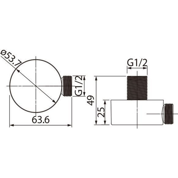 Шланговое подсоединение Iddis Ray 002SB00i62 - фото 4