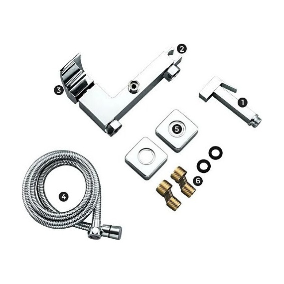 Набор для гигиенического душа Gappo G2007 - фото, картинка 8 Набор для гигиенического душа Gappo G2007 - фото 8