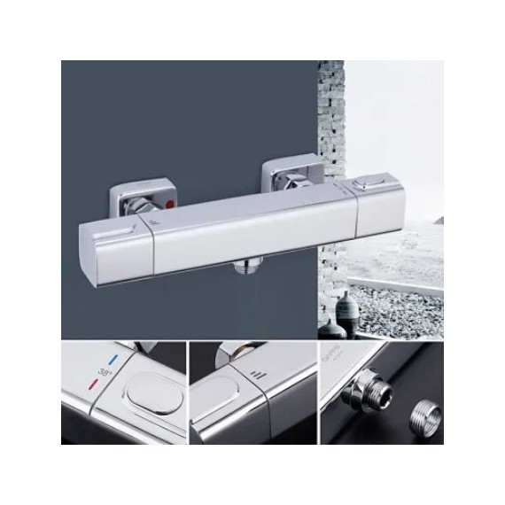 Смеситель для душа с термостатом Gappo G2091 - фото 2