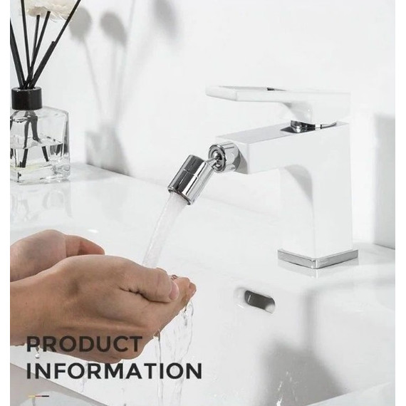 Смеситель для биде Gappo G5017-8, белый/хром - фото 3