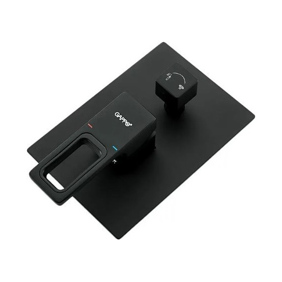 Душевая система для ванны Gappo G7117-6, черный - фото, картинка 7 Душевая система для ванны Gappo G7117-6, черный - фото 7