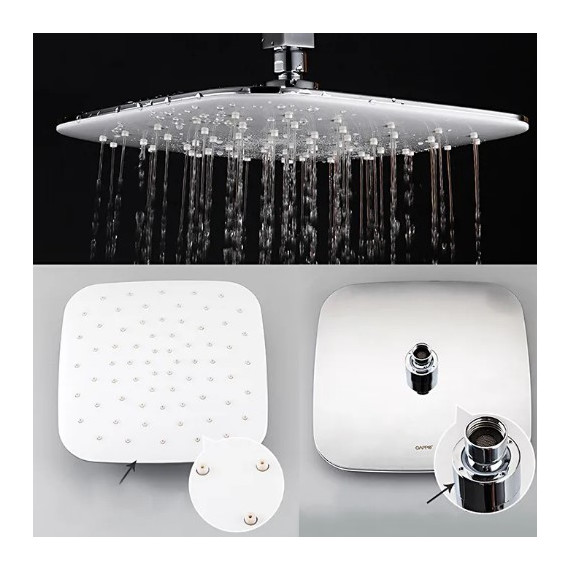 Душевая система для ванны Gappo G7117-8, белый/хром - фото 4