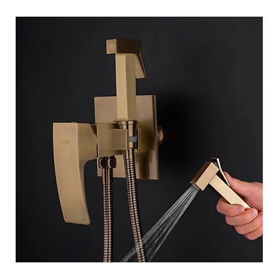 Набор для гигиенического душа Gappo Jacob G7207-4, бронза - фото, картинка 3 Набор для гигиенического душа Gappo Jacob G7207-4, бронза - фото 3