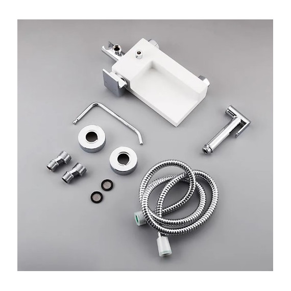 Набор для гигиенического душа Gappo G7296, белый/хром - фото, картинка 10 Набор для гигиенического душа Gappo G7296, белый/хром - фото 10