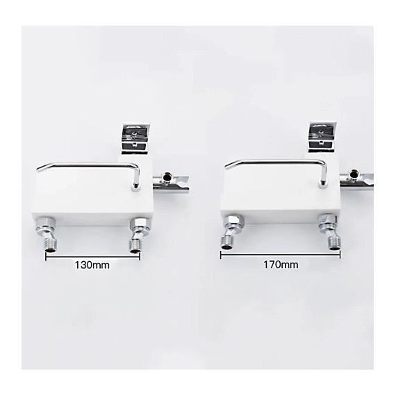 Набор для гигиенического душа Gappo G7296, белый/хром - фото, картинка 8 Набор для гигиенического душа Gappo G7296, белый/хром - фото 8