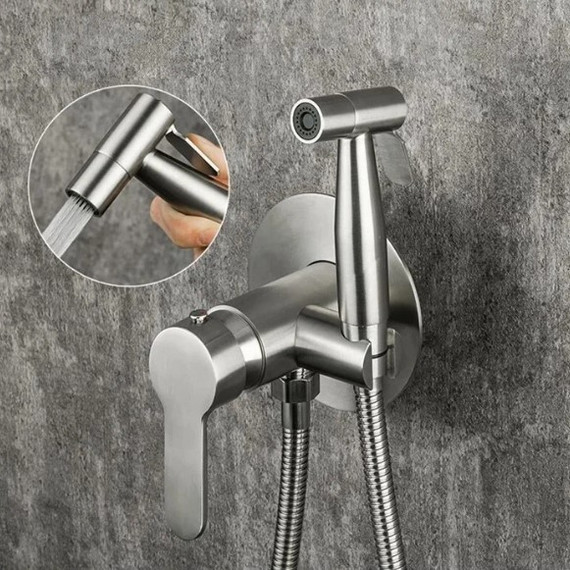 Набор для гигиенического душа Gappo G7299-30, сатин - фото, картинка 2 Набор для гигиенического душа Gappo G7299-30, сатин - фото 2