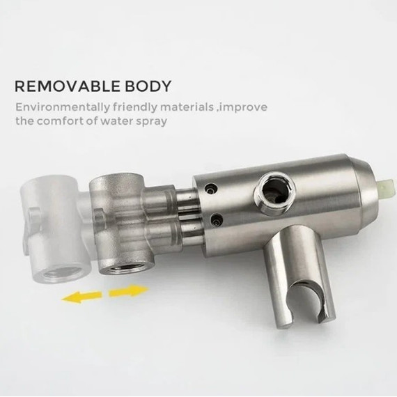 Набор для гигиенического душа Gappo G7299-30, сатин - фото, картинка 4 Набор для гигиенического душа Gappo G7299-30, сатин - фото 4