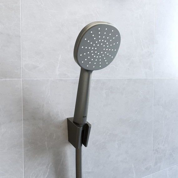 Держатель душевой лейки Iddis Optima home 080GL00i53, графитовый - фото 2