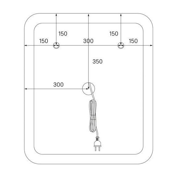 Зеркало Iddis Esper 60 см ESP6000i98 - фото 10