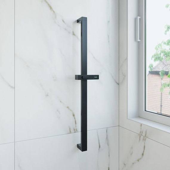 Душевая штанга Iddis Slide 70 см SLI70BLi17, чёрный матовый - фото 2