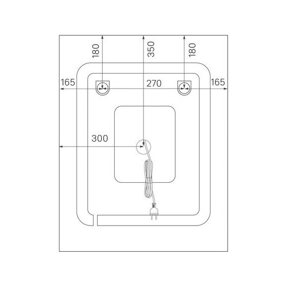 Зеркало Iddis Zodiac 60 см ZOD6000i98 - фото 7