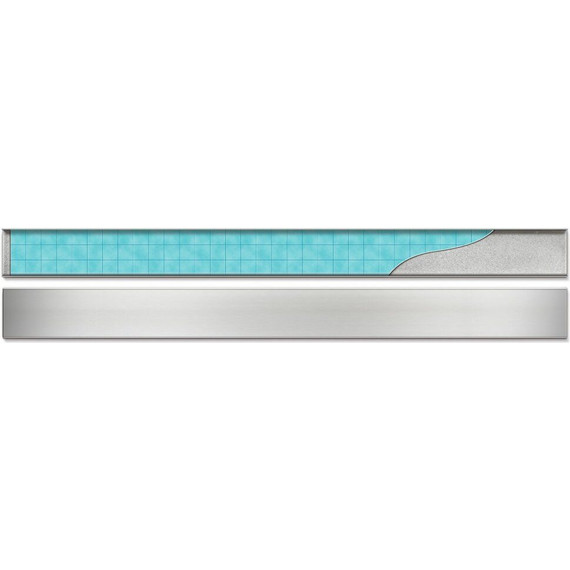 Трап Azario Klasik 85 см (с рамкой из нержавеющей стали) AZ-CH 850 KN - фото 3